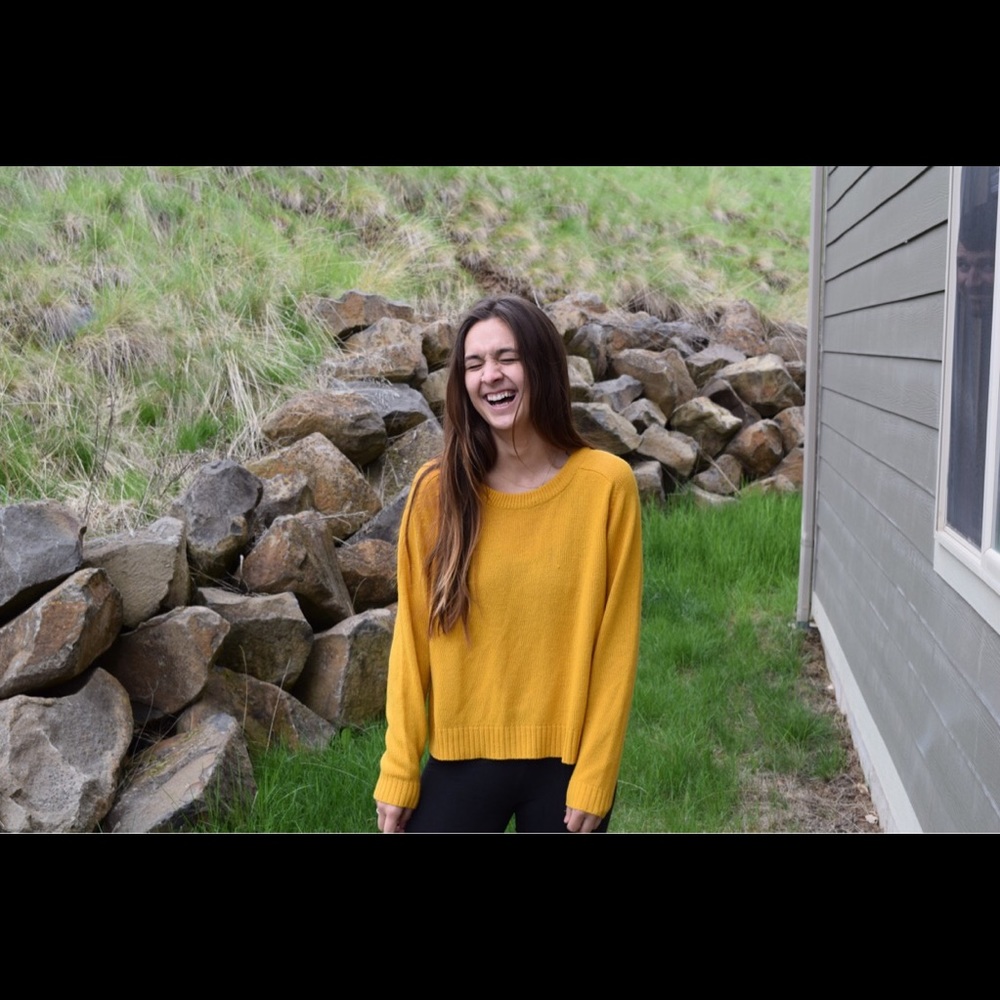 yellow shirt